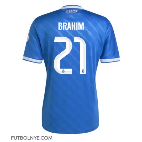 Camiseta Real Madrid Brahim Diaz #21 Tercera Equipación 2025-26 manga corta